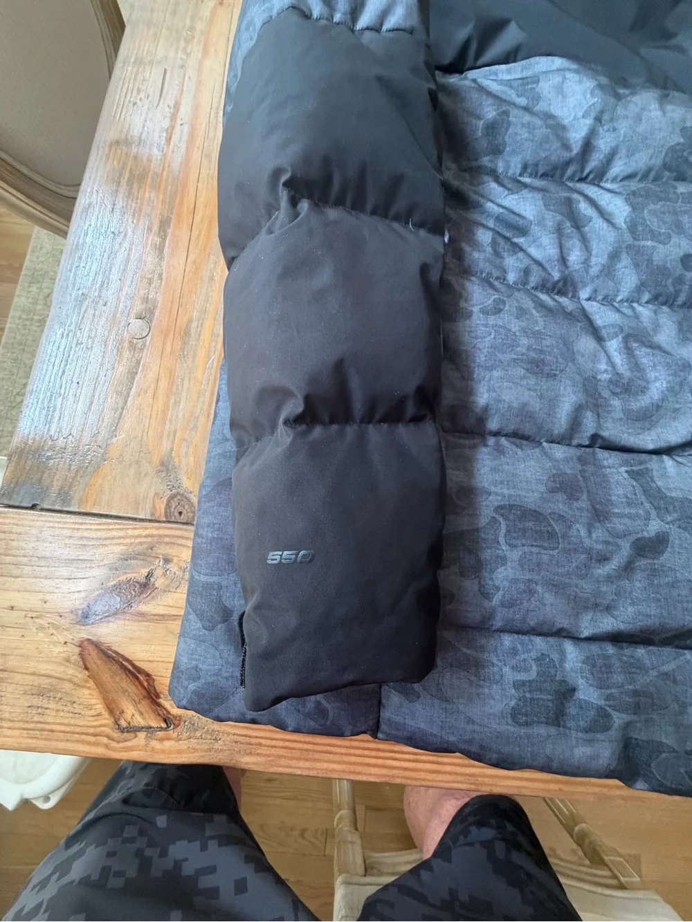 NORTH FACE 550 PRO DOWN JACKET COREFIRE FUTURE LIGHT ARM VENTS MENS XL